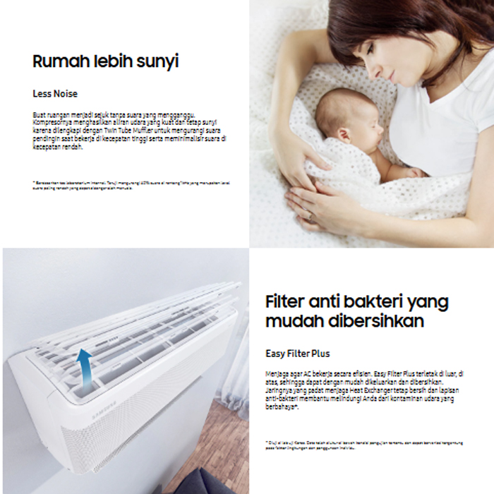 Samsung AC Split WindFree Lite 1 PK - AR10CYFAAWKNSE